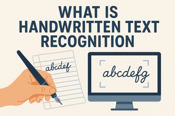 What is Handwritten Text Recognition (HTR)?
